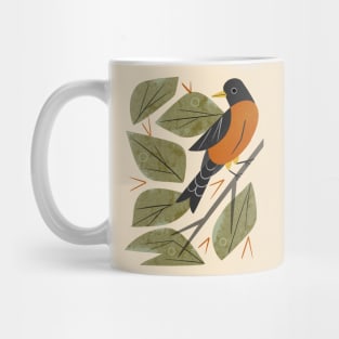 Perching Robin Mug